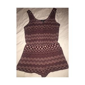Forever 21 Tribal Print Romper